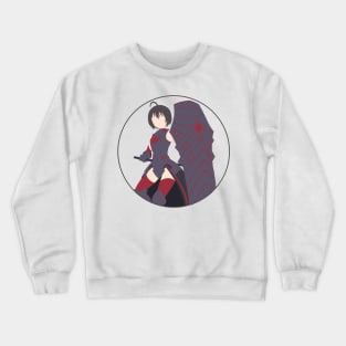 Bofuri Kaede Honjou (Maple) Minimalistic Illustration Crewneck Sweatshirt